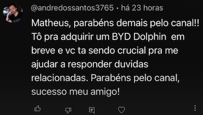 Mensagem de inscrito 9