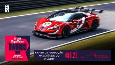 Yangwang U9 Xtreme vence prêmio da TopGear.com após quebrar recorde mundial de velocidade